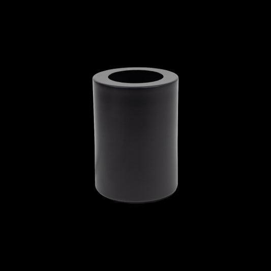 Lampe a poser E27 noir effet metal Palladium 220-240V IP20 70x96mm