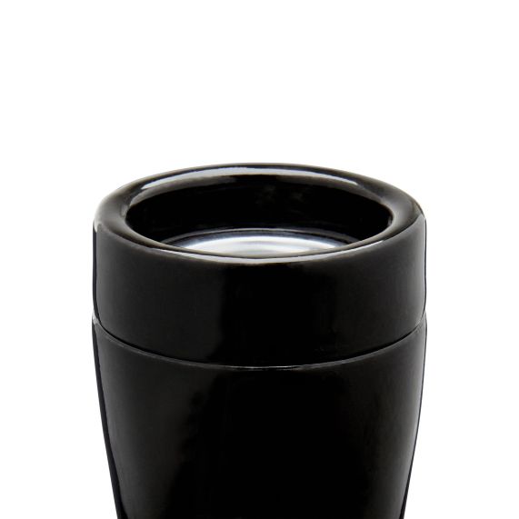 Douille E27 Céramique Sur Patère Noire