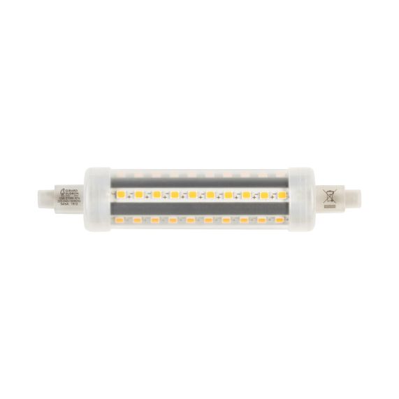 R7S LED 118mm 330° 10W 2700K 1055Lm Dim