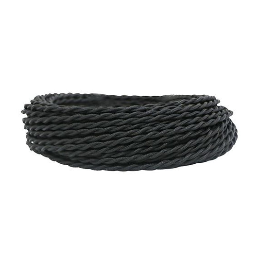 CABLE TORSAD.EQUIP.INT.RAYON.2X0,5 Noir (CR 50m)