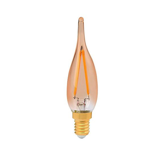 FLAMME GS1 FILAMENT LED 4W 220LM E14 2500K Amb. DIM MDD OMBRES