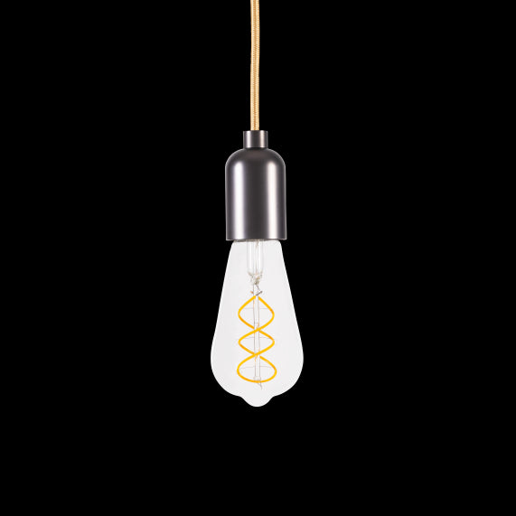 Edison Filament LED TWISTED 8W 530lm E27 2200K Dim. Cl.