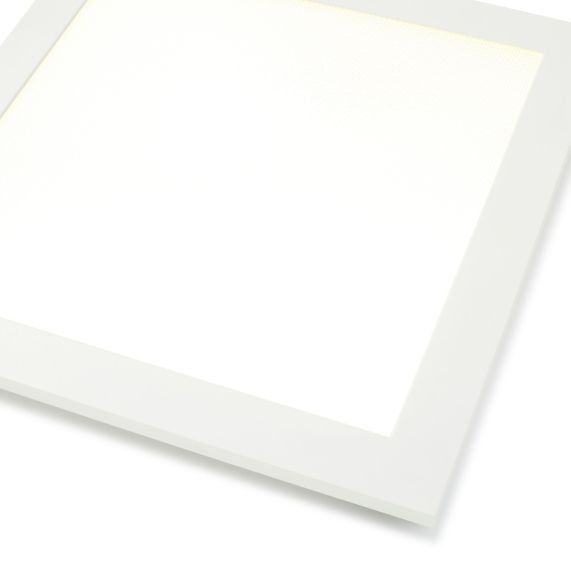 Kamet - Dalle LED 300x300 18W 3000K 1500lm 120° blanc IP40 UGR<19