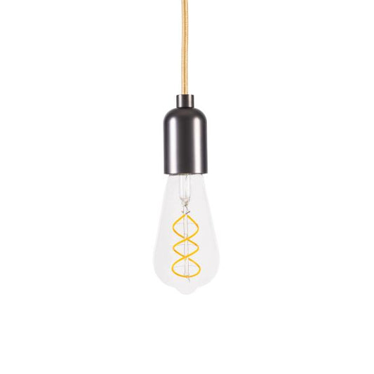 Edison Filament LED TWISTED 8W 530lm E27 2200K Dim. Cl.
