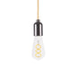 Edison Filament LED TWISTED 8W 530lm E27 2200K Dim. Cl.