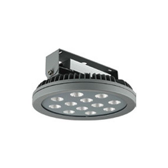 Ananke - Armature industrielle LED IP 66 Ø450x195 150W 4000K 15149lm 60° argent