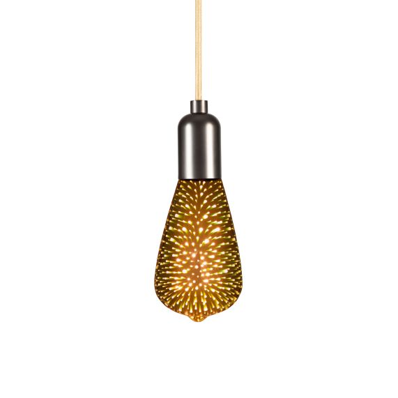 Edison LED Cosmos 3D 4W E27 non Dim. - Or