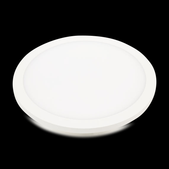 Rama - Plafonnier LED IP 65 Ø270x45 14W 3000K 1000lm 120° blanc avec de présence