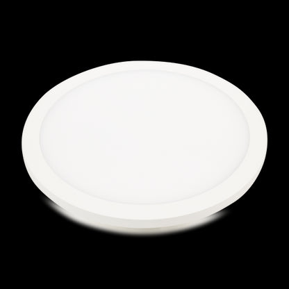 Rama - Plafonnier LED IP 65 Ø270x45 14W 3000K 1000lm 120° blanc avec de présence