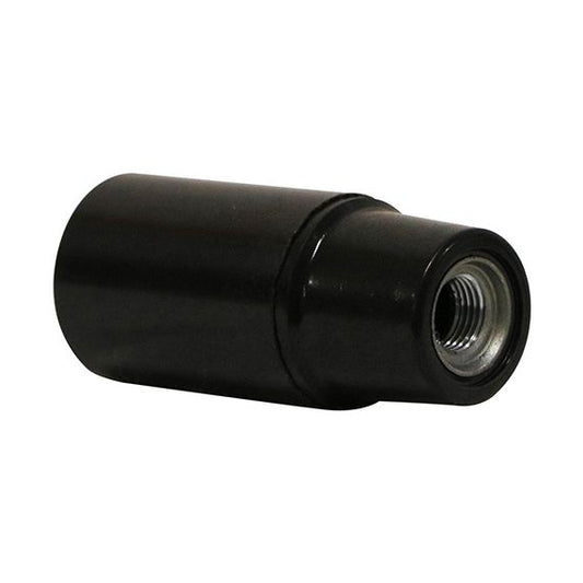 Douille E14 Lisse Noire Culot H21 Montée