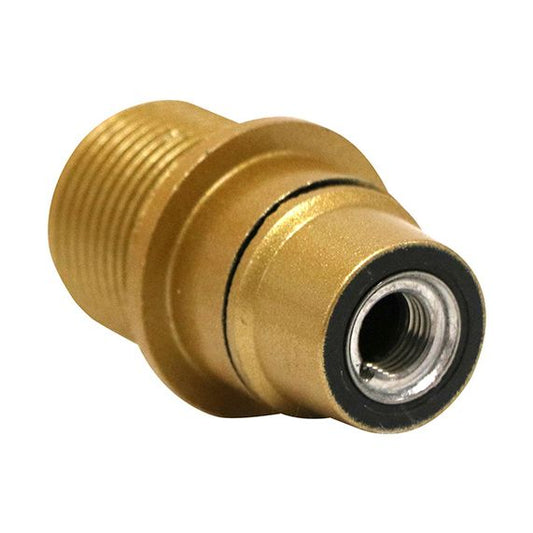 Douille E14 Filetée Avec Portée Or Culot H21 Montée