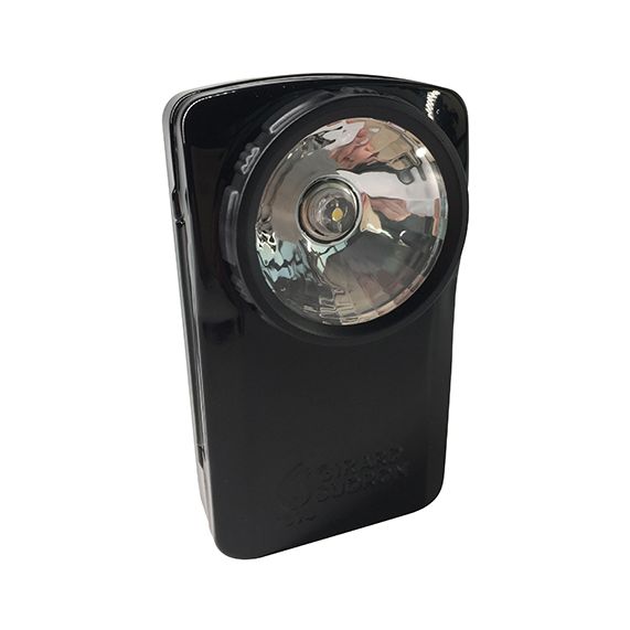 Lampe de poche LED métal noir