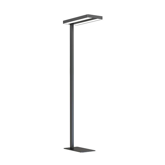 Autonoe - Lampadaire LED 610x280x1950 60W 4000K 5400lm 120° noir Dim