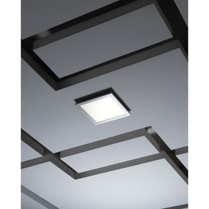 Kamet - Dalle LED 300x300 18W 3000K 1500lm 120° blanc IP40 UGR<19