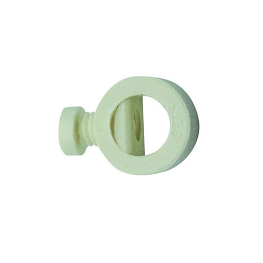 Arret Cable Vis Blocag.Nyl.Blanc D.10.5