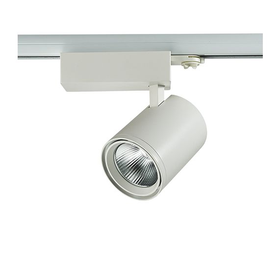 Sassa II - Projecteur LED sur rail 40W - 4000K 4000lm Blanc