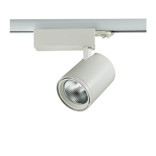 Sassa II - Projecteur LED sur rail 40W - 4000K 4000lm Blanc