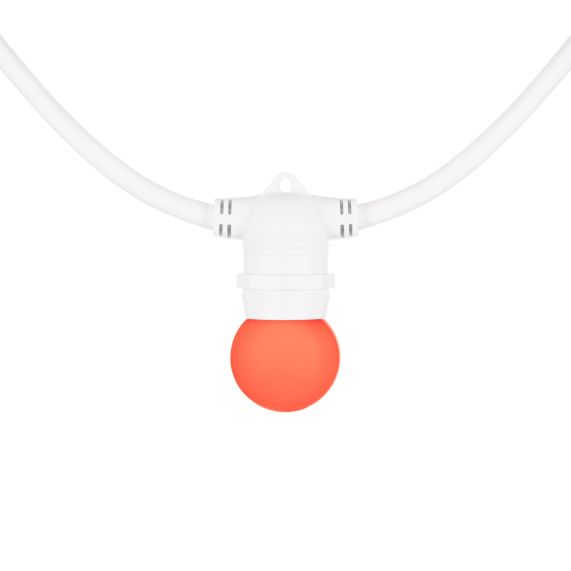 SPHERICAL LED 1W B22 30LM RED