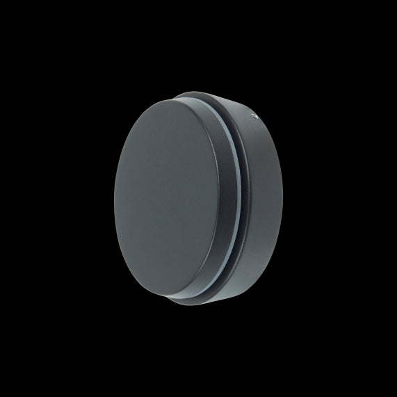 Elypte - Eclairage résidentiel 12,5W 3000K 600lm 140x140x48mm CLI IP54 rond Dark Black