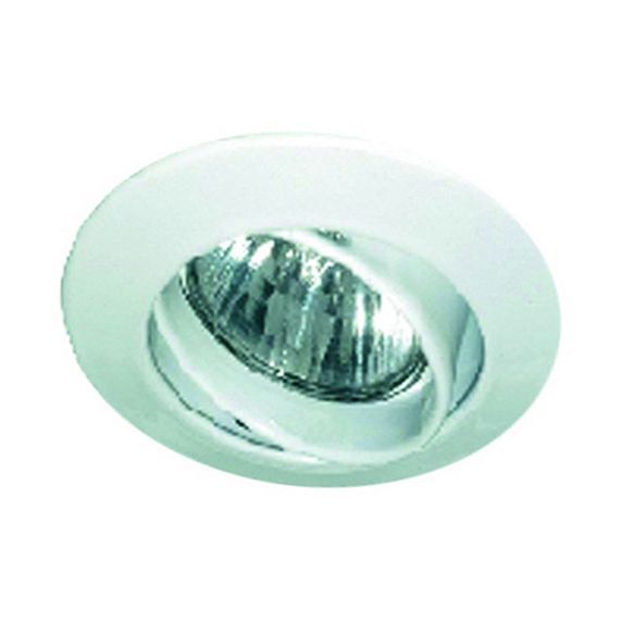 FS Spot Encastr.Orient D81 Fonte Alu Blanc