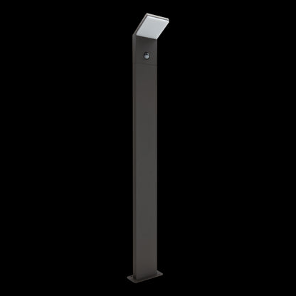 Jabbah II - Poteau lumineux LED 75x75x1000 9W 4000K 690lm gris foncé