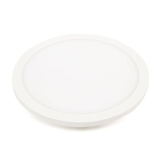 Rama - Plafonnier LED IP 65 Ø270x45 14W 3000K 1000lm 120° blanc avec de présence