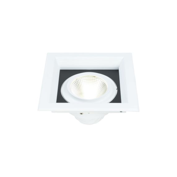 Jay - Spot encastré LED 200x200x107 enc.175x175 1x30W 4000K 2700lm 36° blanc