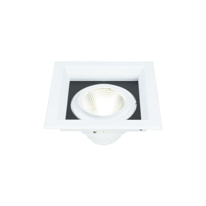 Jay - Spot encastré LED 200x200x107 enc.175x175 1x30W 4000K 2700lm 36° blanc