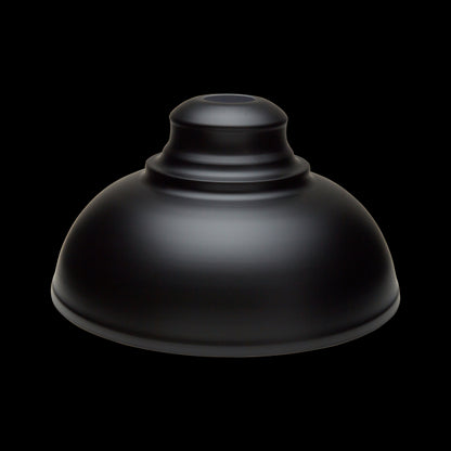 abat jour metal noir intérieur blanc ????300mm