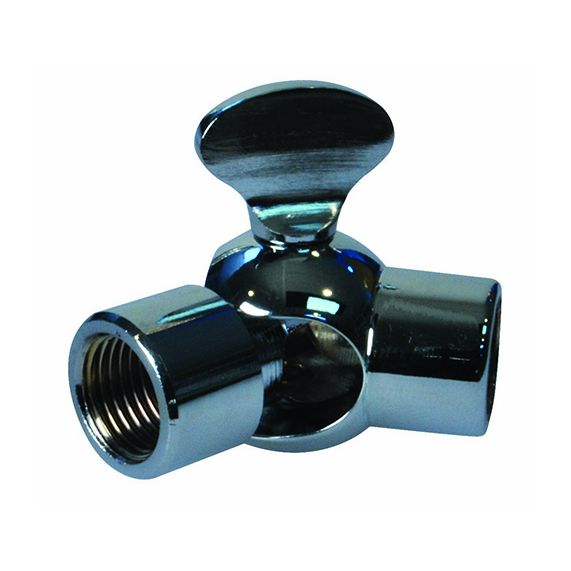 Rotule Reg Par Cle Dble F10X1 Laiton Chr