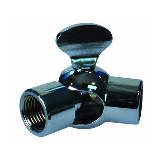 Rotule Reg Par Cle Dble F10X1 Laiton Chr