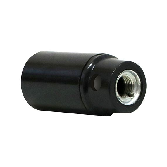 Douille E14 Lisse Noire Culot Terre H21 Montée