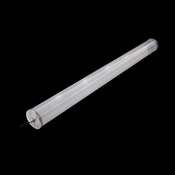 Sinope - Réglette étanche LED IP68 Ø100x1217 50W 4000K 7000lm 120° PC Clair Acier Inox 316L