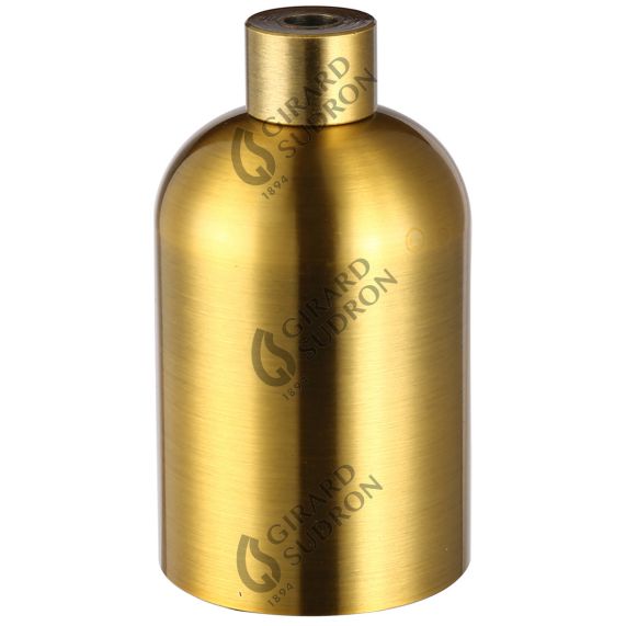Douille Acier E27 Lisse Dorée
