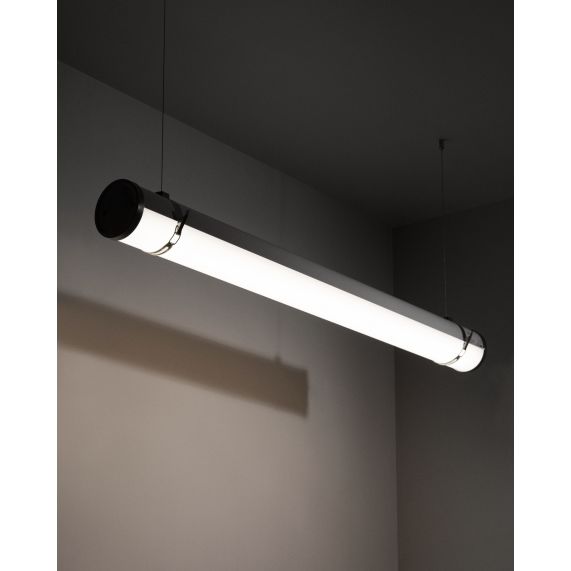 Sinope - Réglette étanche LED IP 68 Ø100x1217 40W 4000K 4800lm 120° PC Pre-wired