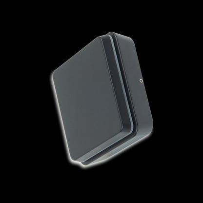 Elypte - Eclairage résidentiel 12,5W 3000K 600lm 140x140x48mm CLI IP54 carré Dark Black