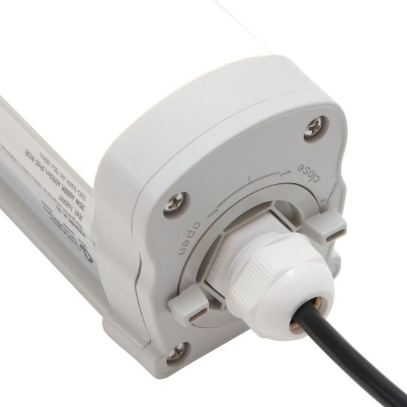 KEMBLA 3 - Réglette étanche SLIM LED IP65 IK08 1208x63x75mm 35W 4000K 4550lm 120°