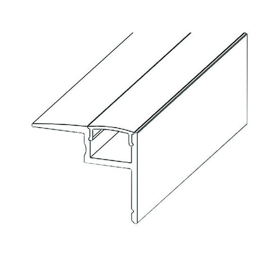 Profilé aluminium spécial plafond 36.2x31.1 clair