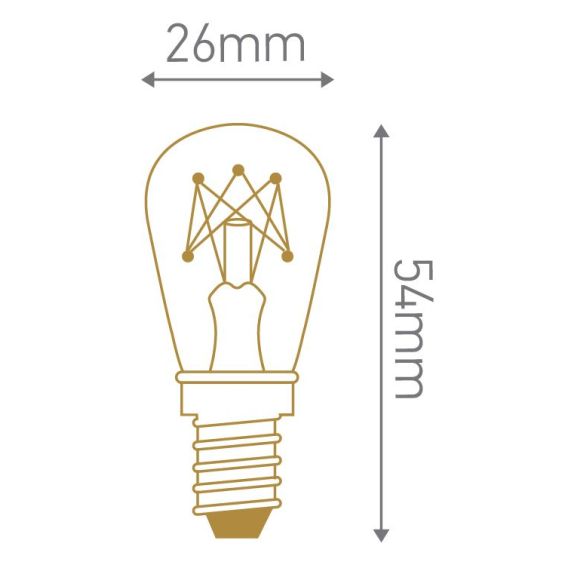 FS Lampe Veilleuse Incan. 10W E14 2750K 110Lm 3125465910101