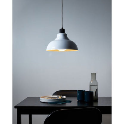 abat jour metal blanc D.300mm