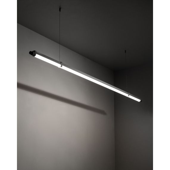 Themisto - Tube LED intégrée IP 65 1500x33x40 22W 4000K 2530m 120° dépoli IK10