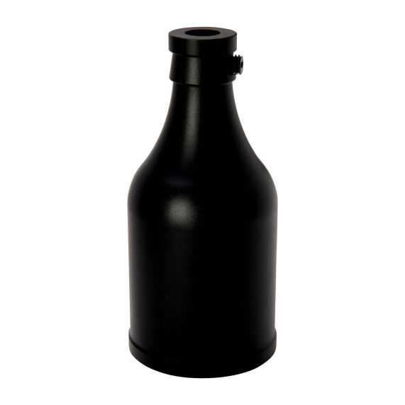 Douille Bouteille Acier E27 Noire