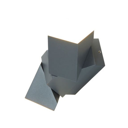 Elypte - Eclairage résidentiel 12,5W 3000K 700lm 65x91x220mm CLI IP54 carré Anthracite