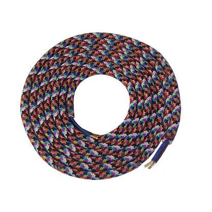 FS Cable rond couleurs mixtes 2 mètres 2 x 0,75mm2
