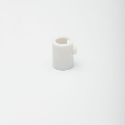 Plafonnier Acier D.300mm Blanc 5 Sorties + Arrêts Pour Câbles D.6mm