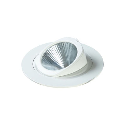 Simba - Spot encastré orientable LED Ø168x122 enc.Ø150 35W 4000K 3000lm 36° blanc