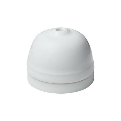 Rosace porcelaine ø68mm blanc
