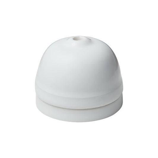 Rosace porcelaine ø68mm blanc