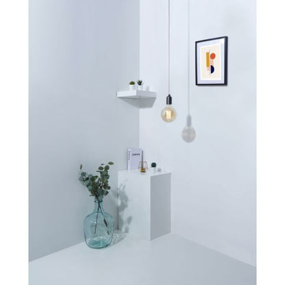 Cable rond chiné gris 2 mètres 2 x 0,75mm2