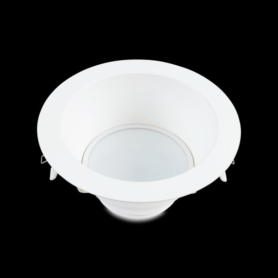 Ymir - Spot encastré LED Ø205x120 enc.Ø180 15W 3000K 1050lm 80° blanc